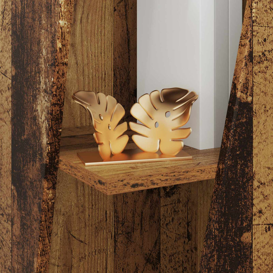 Zijplank Oudhout 33 x 32 x 70,5 cm Bewerkt hout