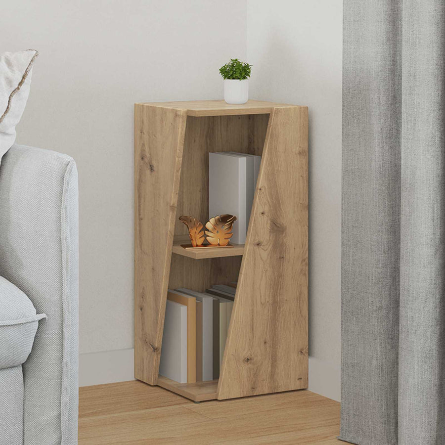 Zijplank Artisan Eiken 33 x 32 x 70,5 cm Bewerkt hout