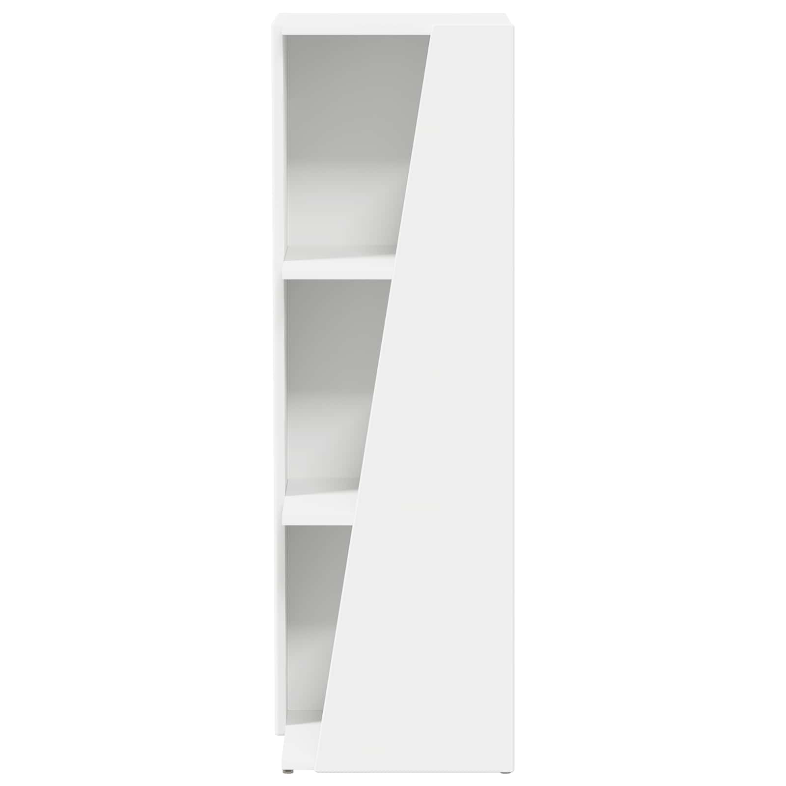 Zijplank Wit 33 x 32 x 100,5 cm Bewerkt hout