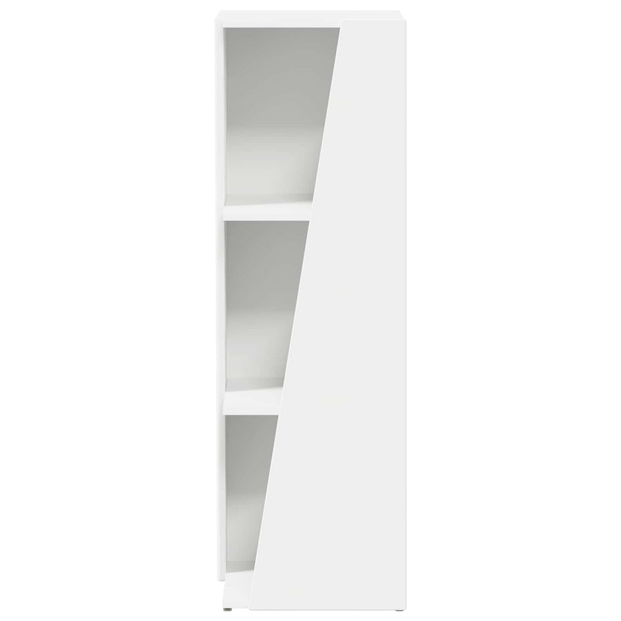 Zijplank Wit 33 x 32 x 100,5 cm Bewerkt hout