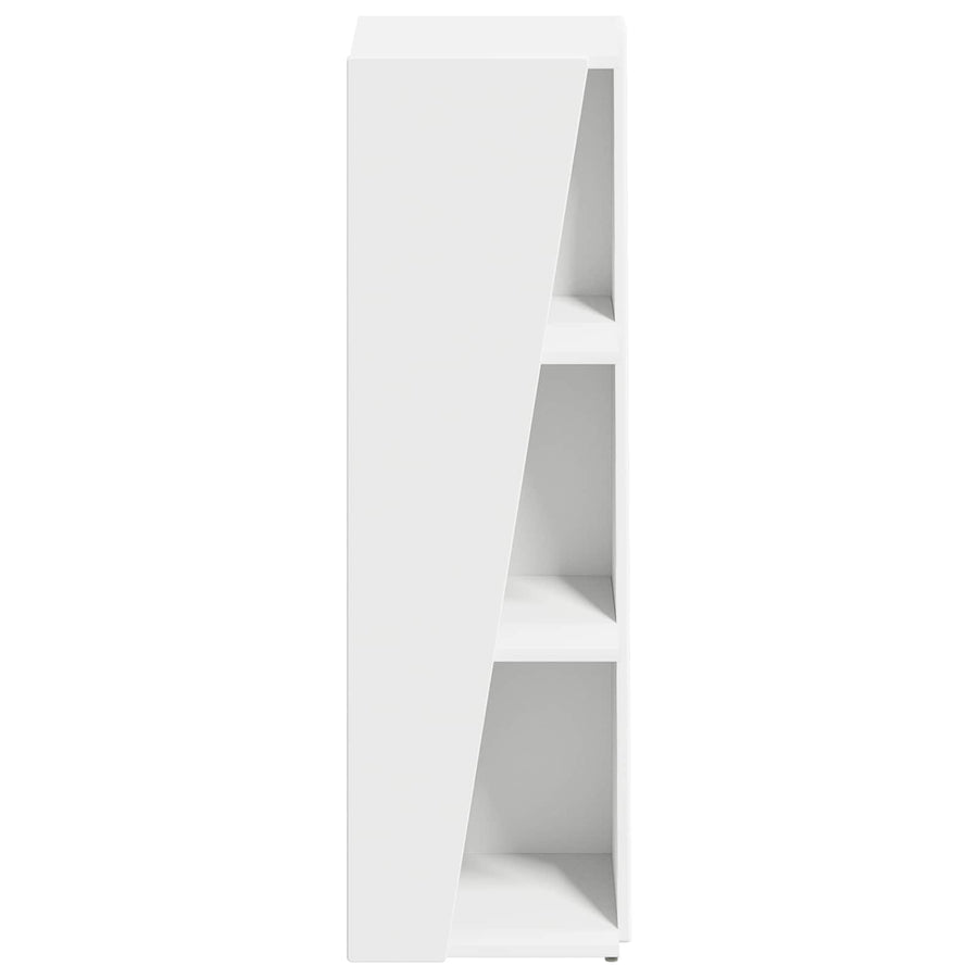 Zijplank Wit 33 x 32 x 100,5 cm Bewerkt hout