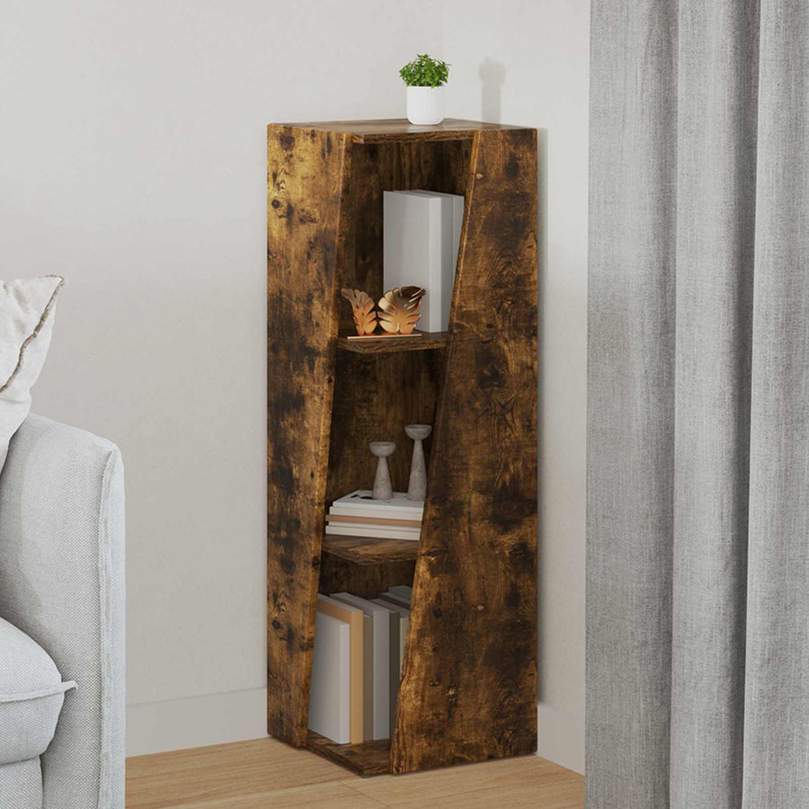 Zijplank Gerookt eiken 33 x 32 x 100,5 cm Bewerkt hout