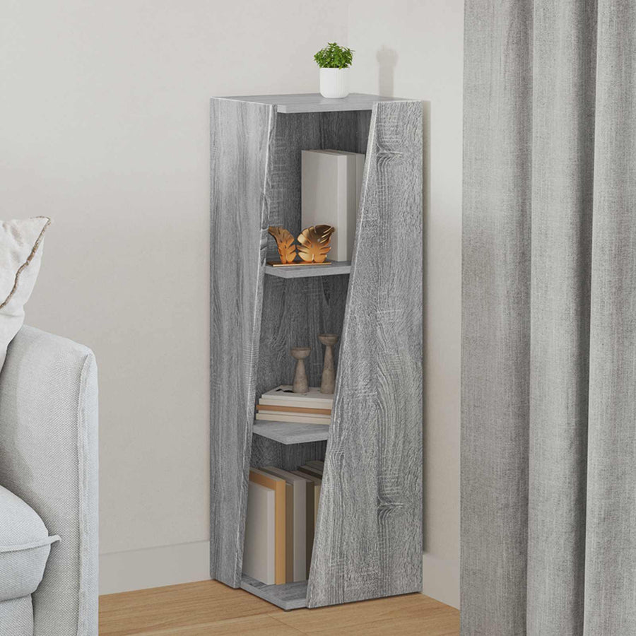 Zijplank Grijs Sonoma 33 x 32 x 100,5 cm Bewerkt hout