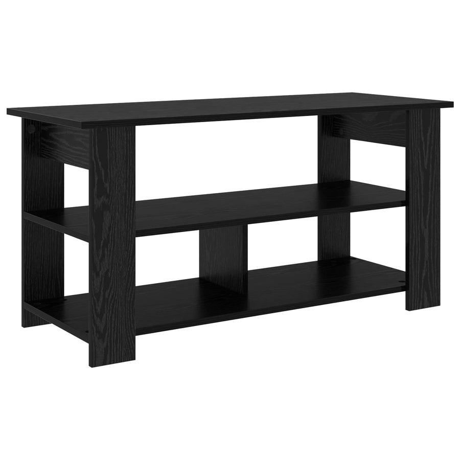 Tv-Standaard Zwart Eiken 100 X 40 X 50 Cm