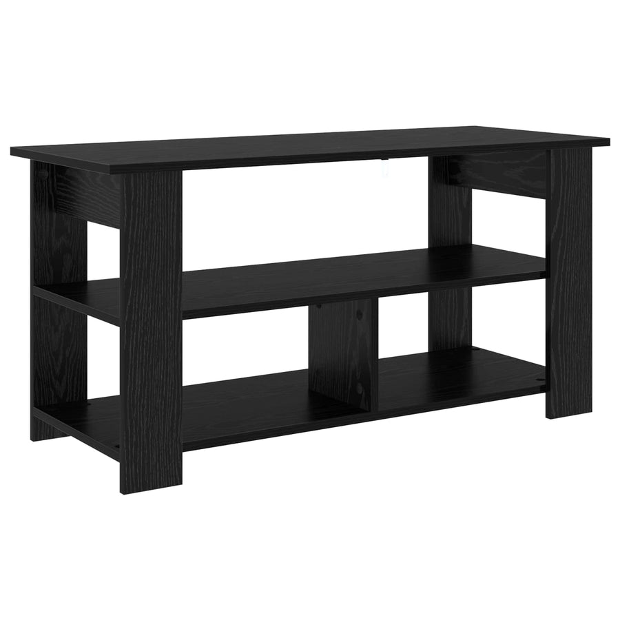 Tv-Standaard Zwart Eiken 100 X 40 X 50 Cm