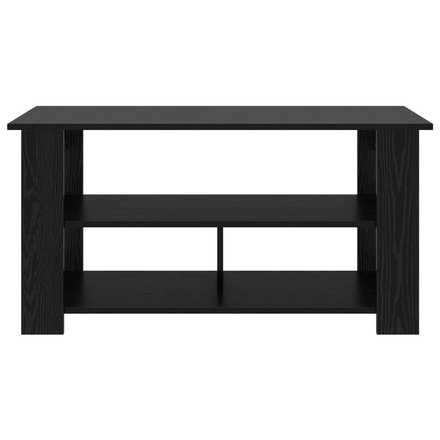 Tv-Standaard Zwart Eiken 100 X 40 X 50 Cm