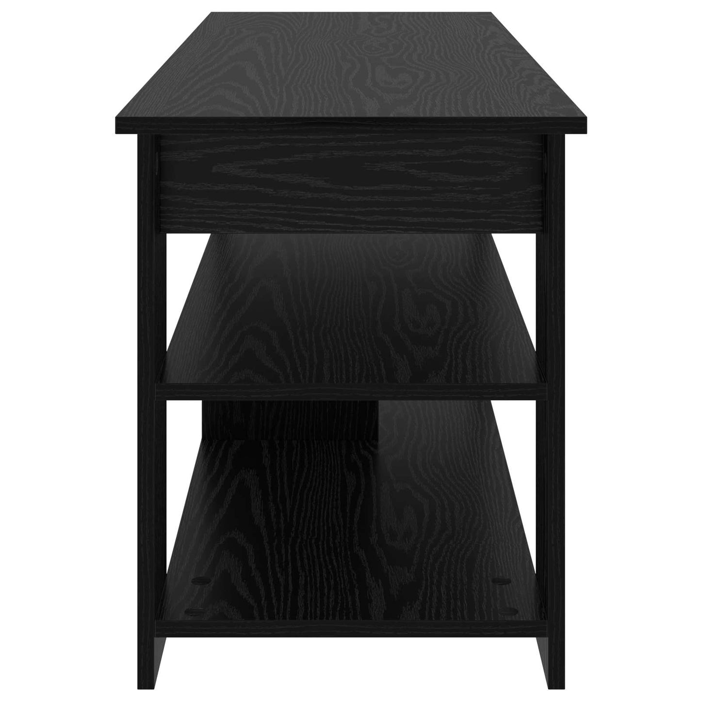 Tv-Standaard Zwart Eiken 100 X 40 X 50 Cm