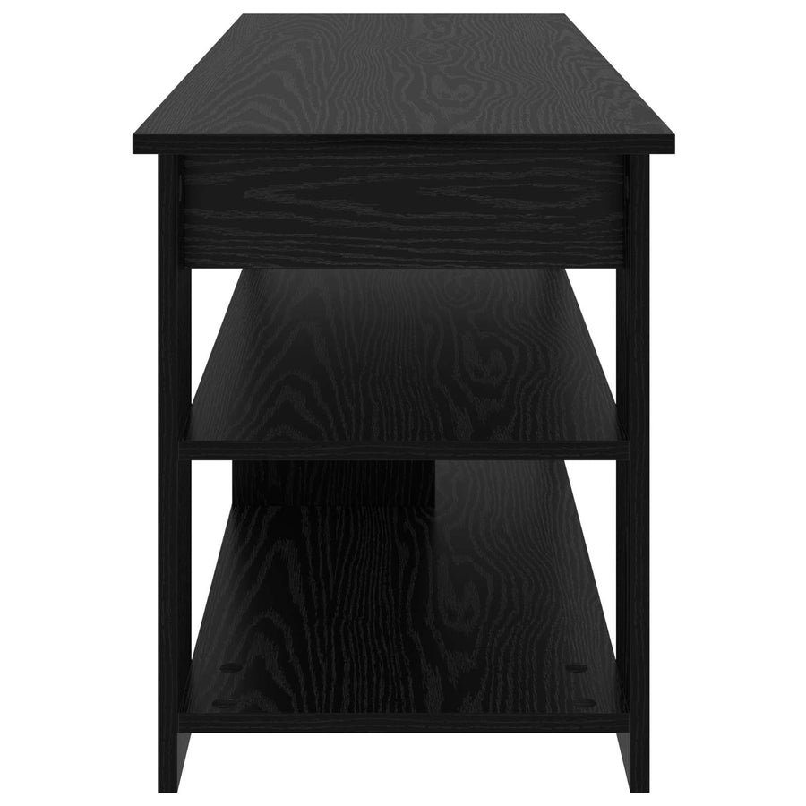 Tv-Standaard Zwart Eiken 100 X 40 X 50 Cm