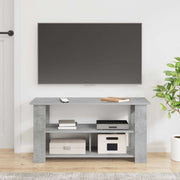 Tv-meubel 100x40x50 cm beton grijs hout