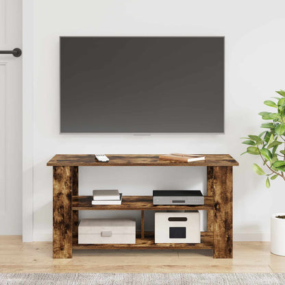 TV-standaard Gerookt eiken 100 x 40 x 50 cm
