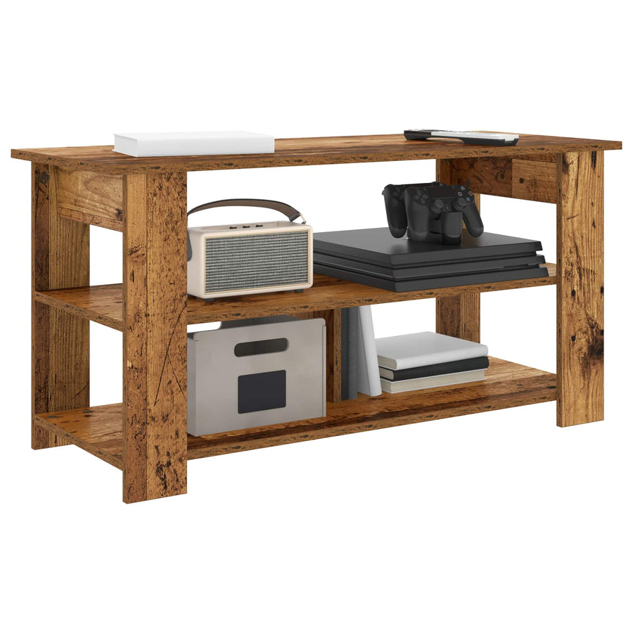 TV-standaard Oudhout 100 x 40 x 50 cm