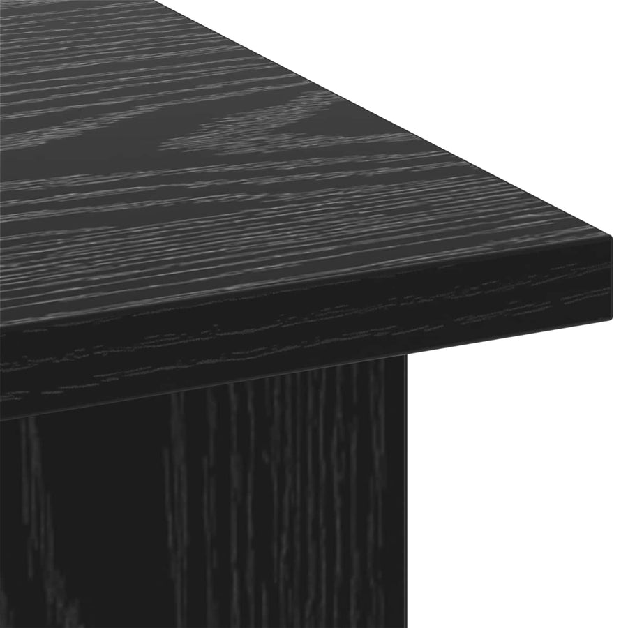 Tv-Standaard Zwart Eiken 96 X 35 X 33,5 Cm