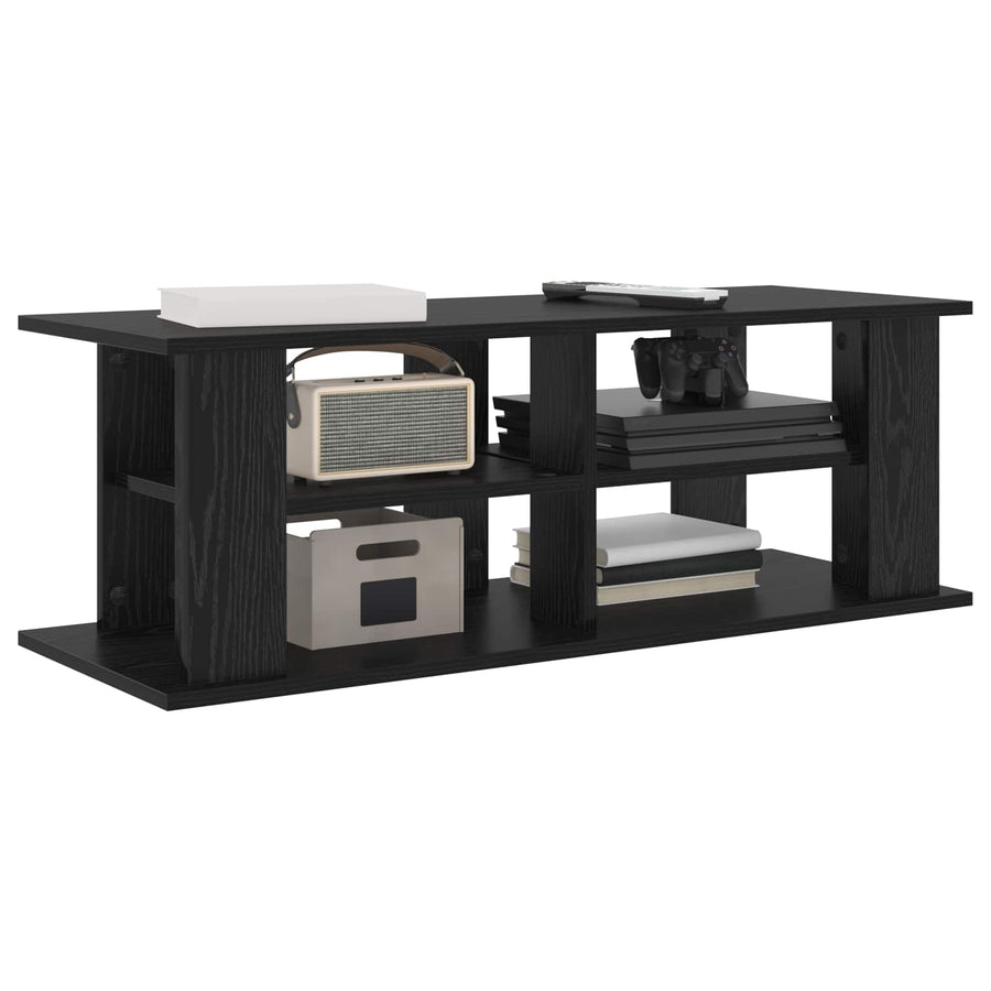 Tv-Standaard Zwart Eiken 96 X 35 X 33,5 Cm