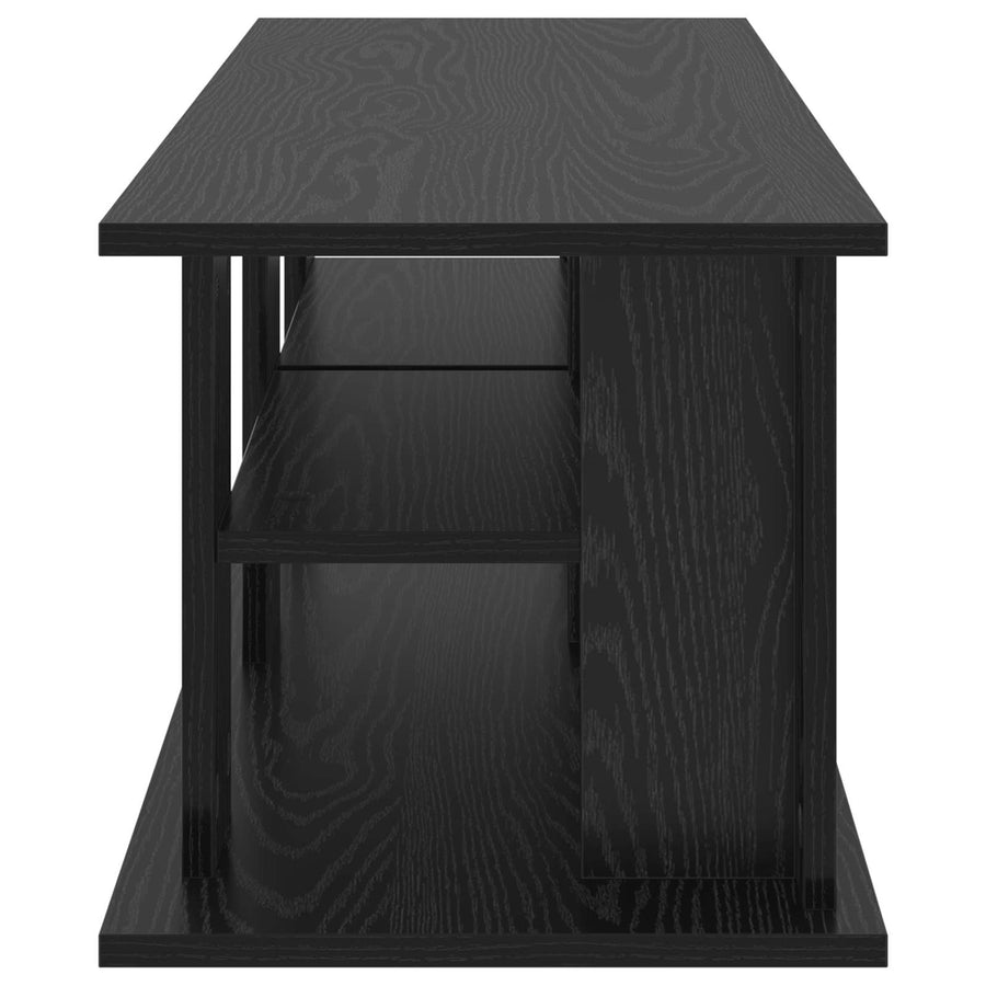Tv-Standaard Zwart Eiken 96 X 35 X 33,5 Cm