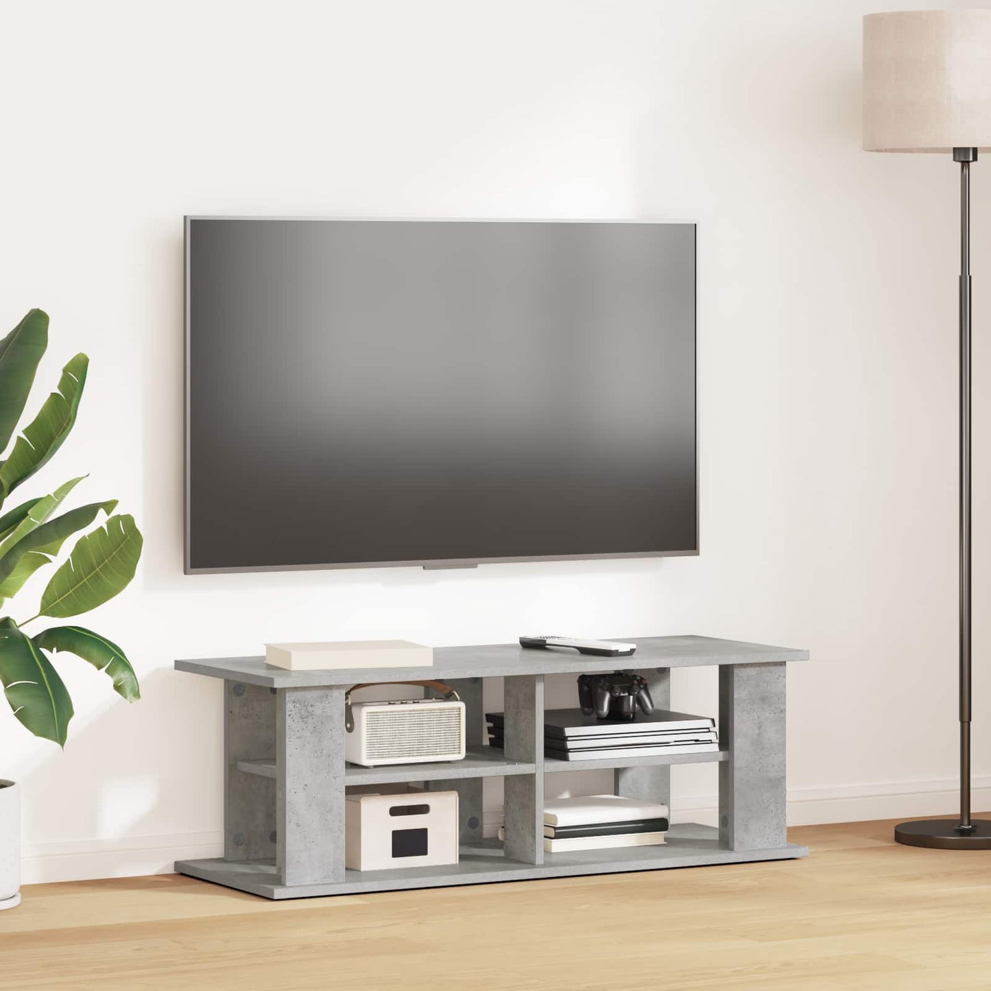 TV-standaard Beton Grijs 96 x 35 x 33,5 cm