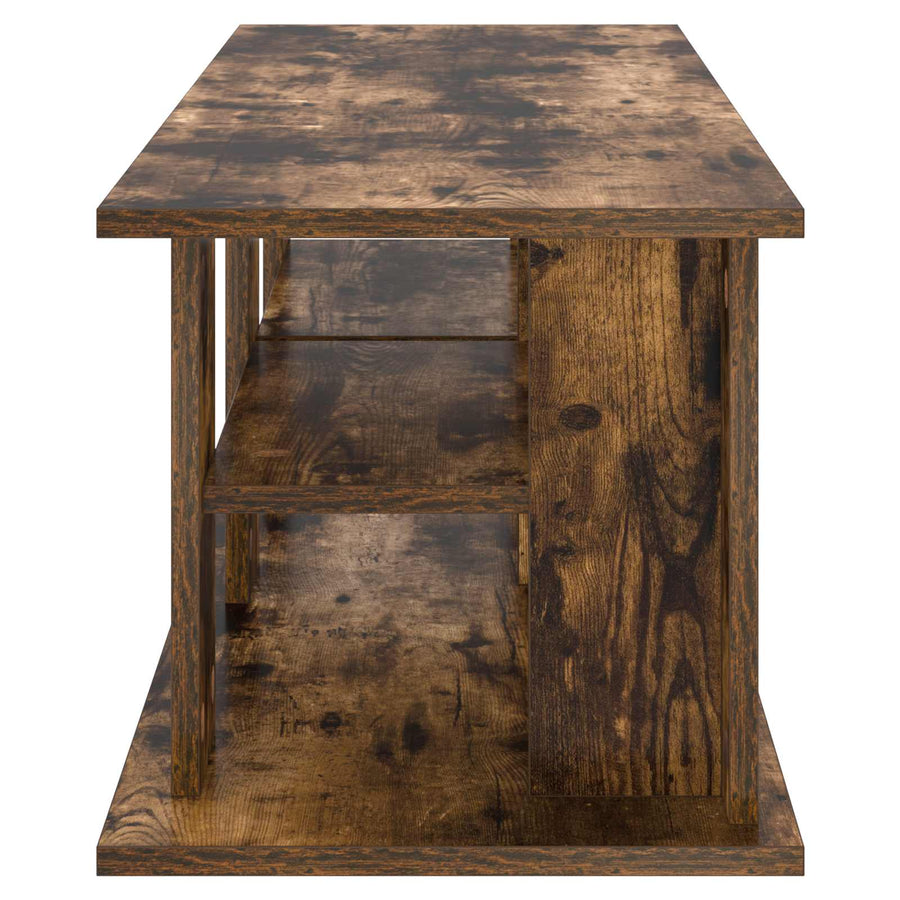 TV-standaard Gerookt eiken 96 x 35 x 33,5 cm