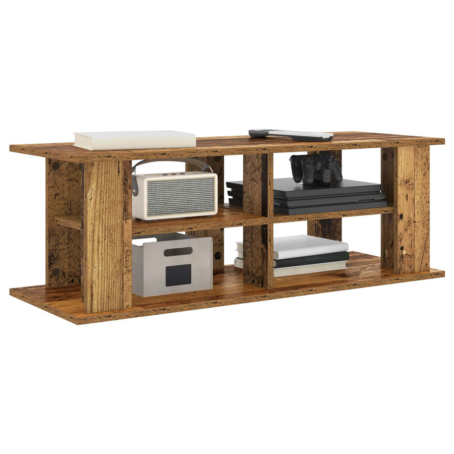 TV-standaard Oudhout 96 x 35 x 33,5 cm