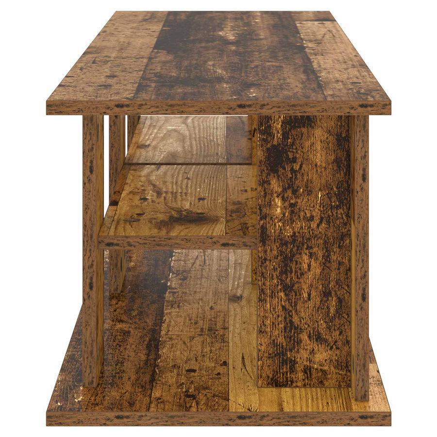 TV-standaard Oudhout 96 x 35 x 33,5 cm