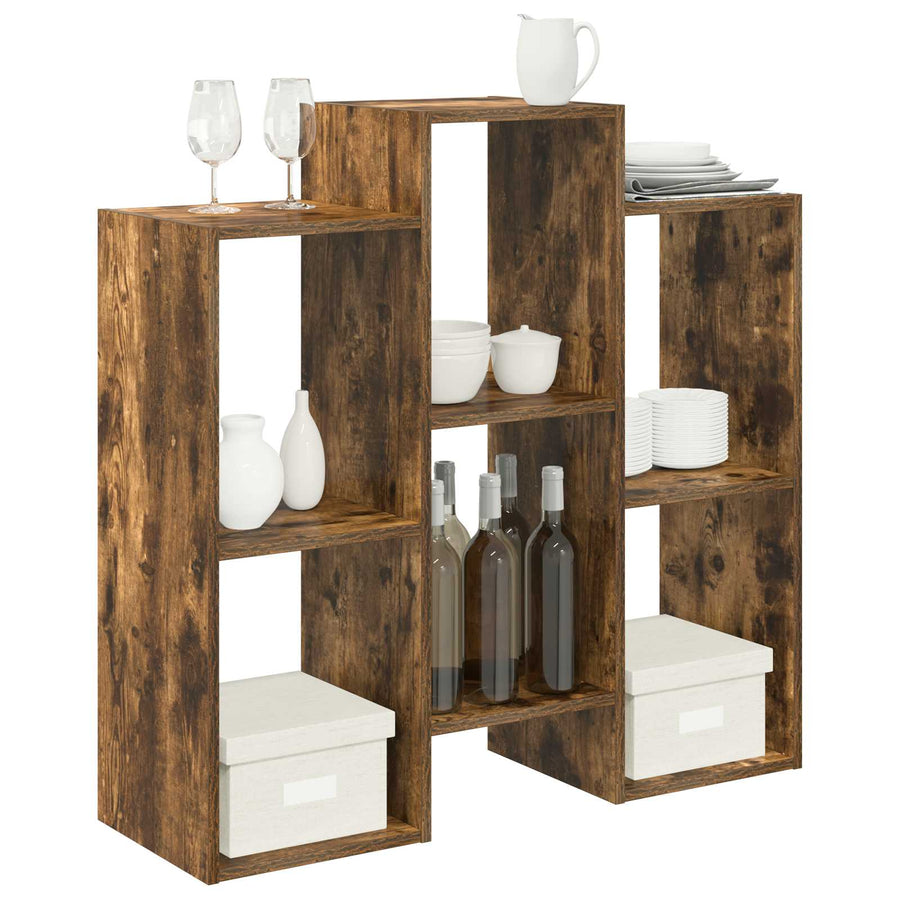 Dressoir Gerookt eiken 90 x 30 x 90 cm