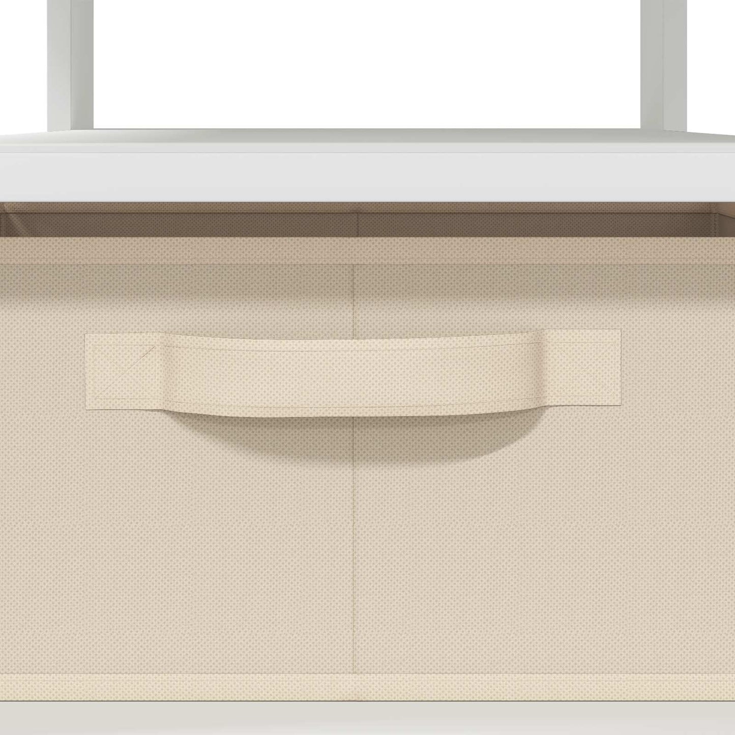 Salontafel met lade Wit 77 x 55 x 42 cm Bewerkt hout