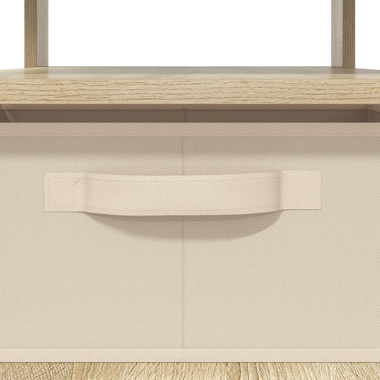 Salontafel met lade Sonoma Eiken 77 x 55 x 42 cm Bewerkt hout