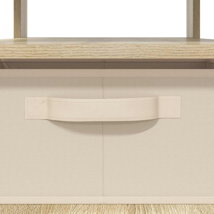 Salontafel met lade Sonoma Eiken 77 x 55 x 42 cm Bewerkt hout