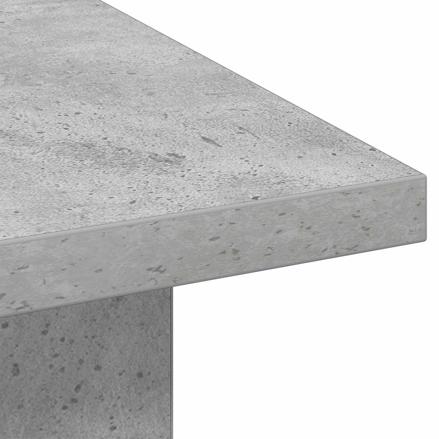 Salontafel met lade Beton Grijs 77 x 55 x 42 cm Bewerkt hout