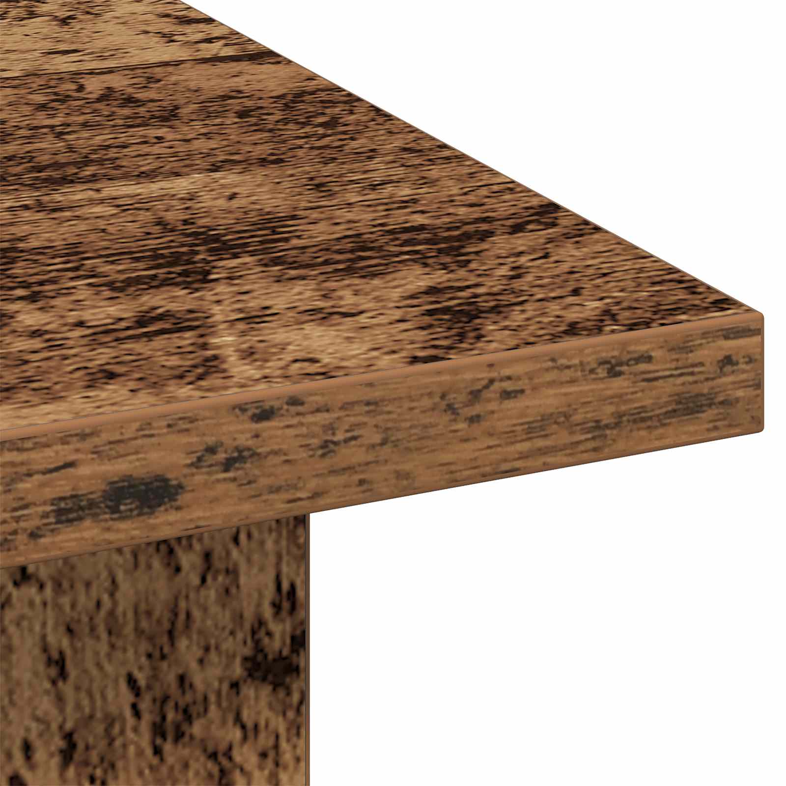 Salontafel met lade Oudhout 77 x 55 x 42 cm Bewerkt hout