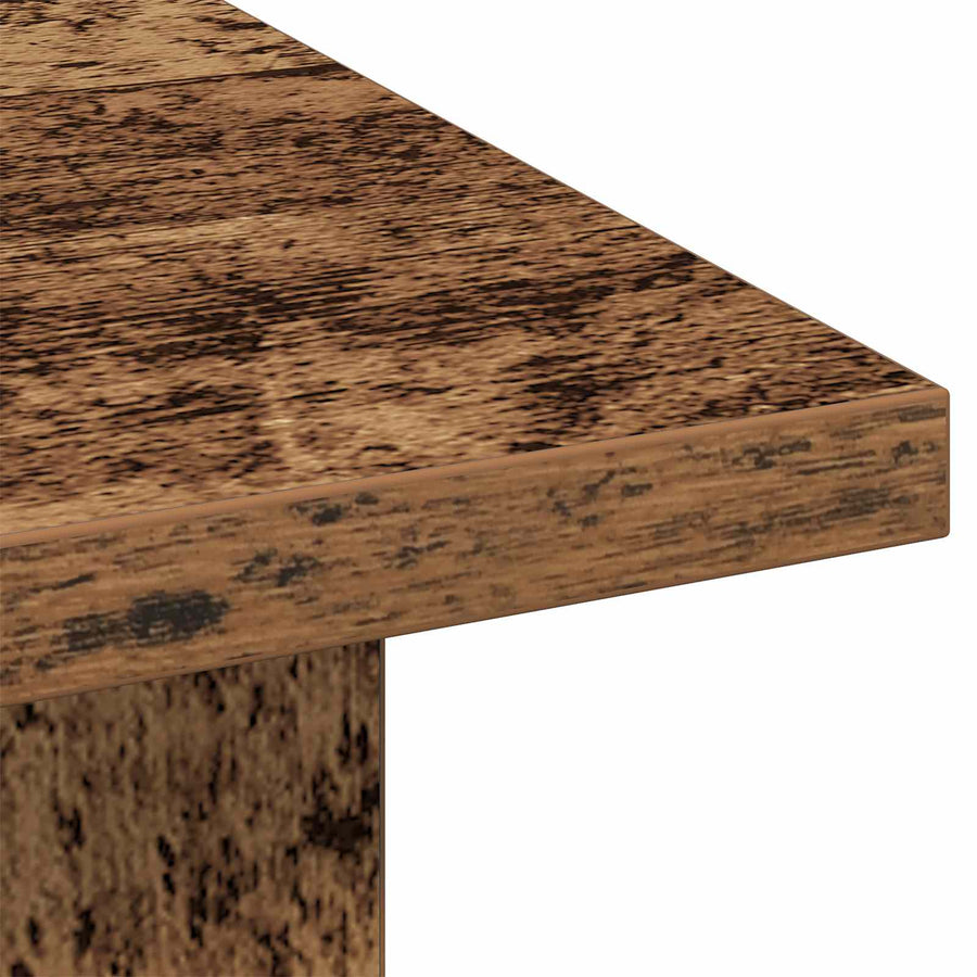 Salontafel met lade Oudhout 77 x 55 x 42 cm Bewerkt hout