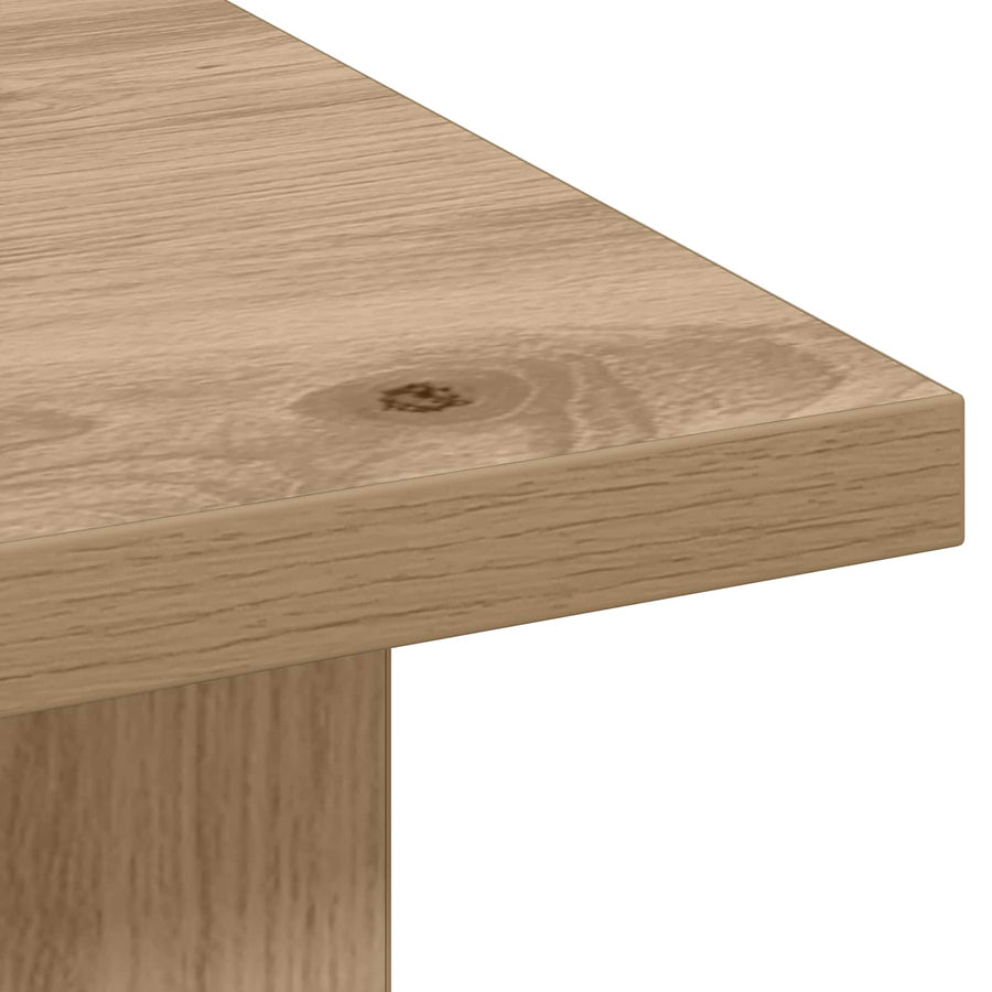 Salontafel met lade Artisan Eiken 77 x 55 x 42 cm Bewerkt hout