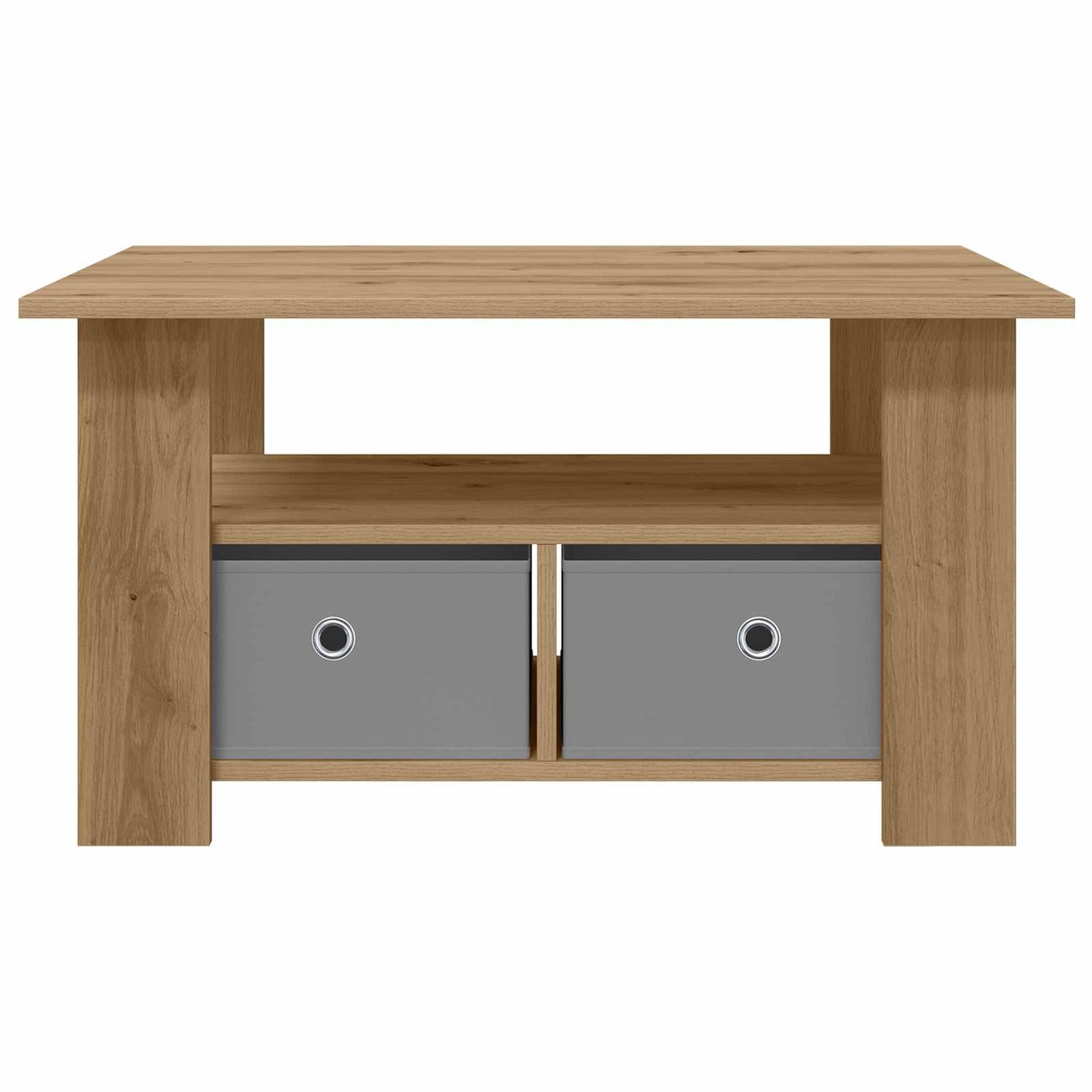 Salontafel met lade Artisan Eiken 77 x 55 x 42 cm Bewerkt hout