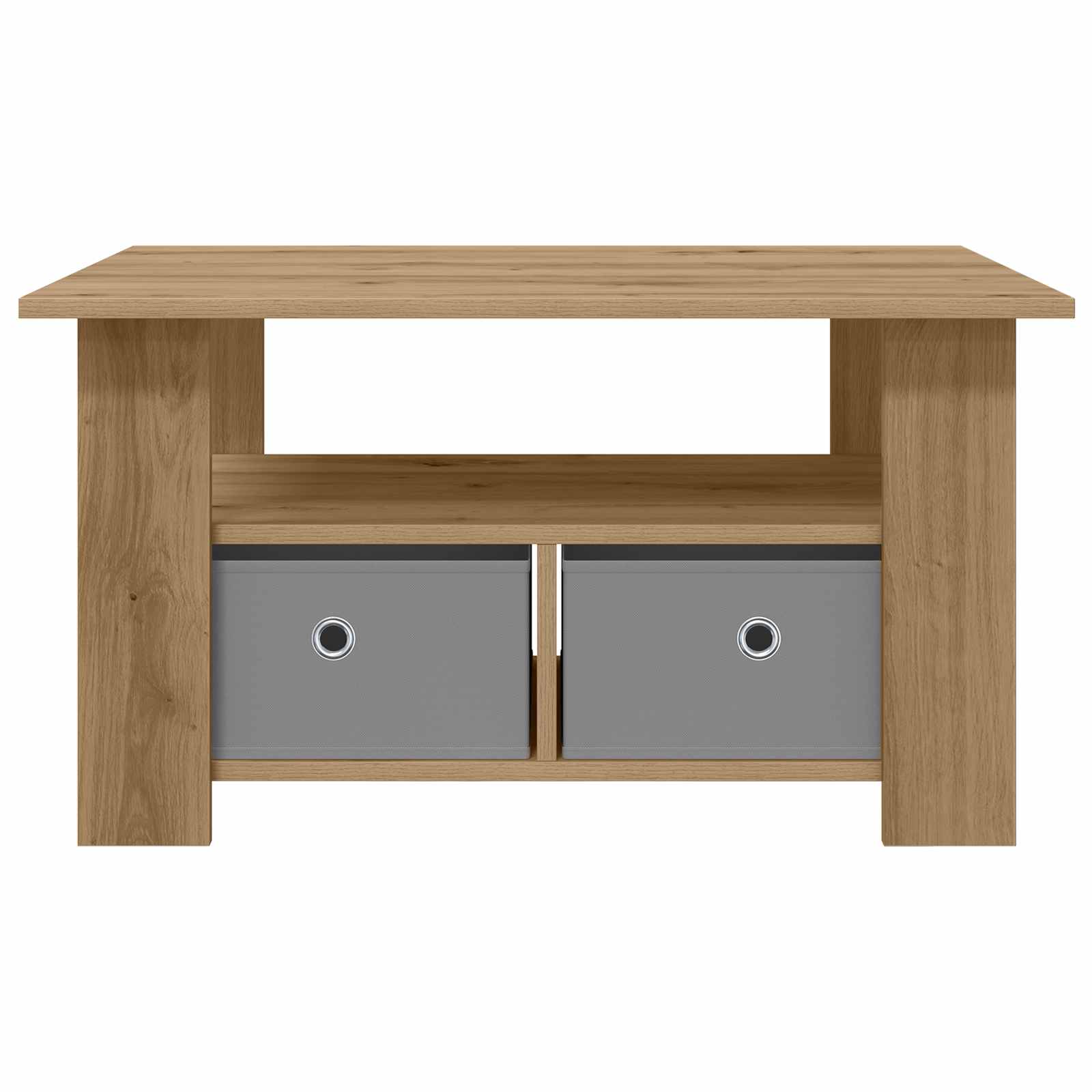 Salontafel met lade Artisan Eiken 77 x 55 x 42 cm Bewerkt hout