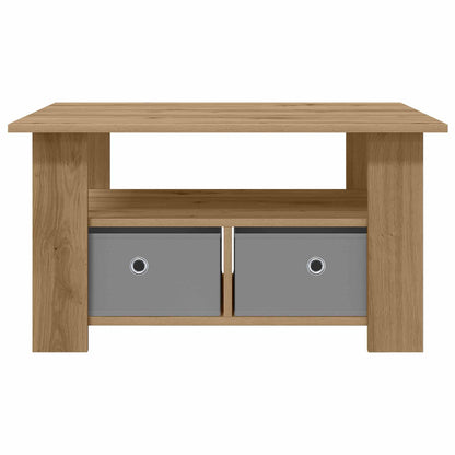 Salontafel met lade Artisan Eiken 77 x 55 x 42 cm Bewerkt hout