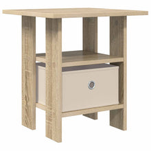 Nachtkastje met lade Sonoma Eiken 41 x 40 x 45 cm Bewerkt hout