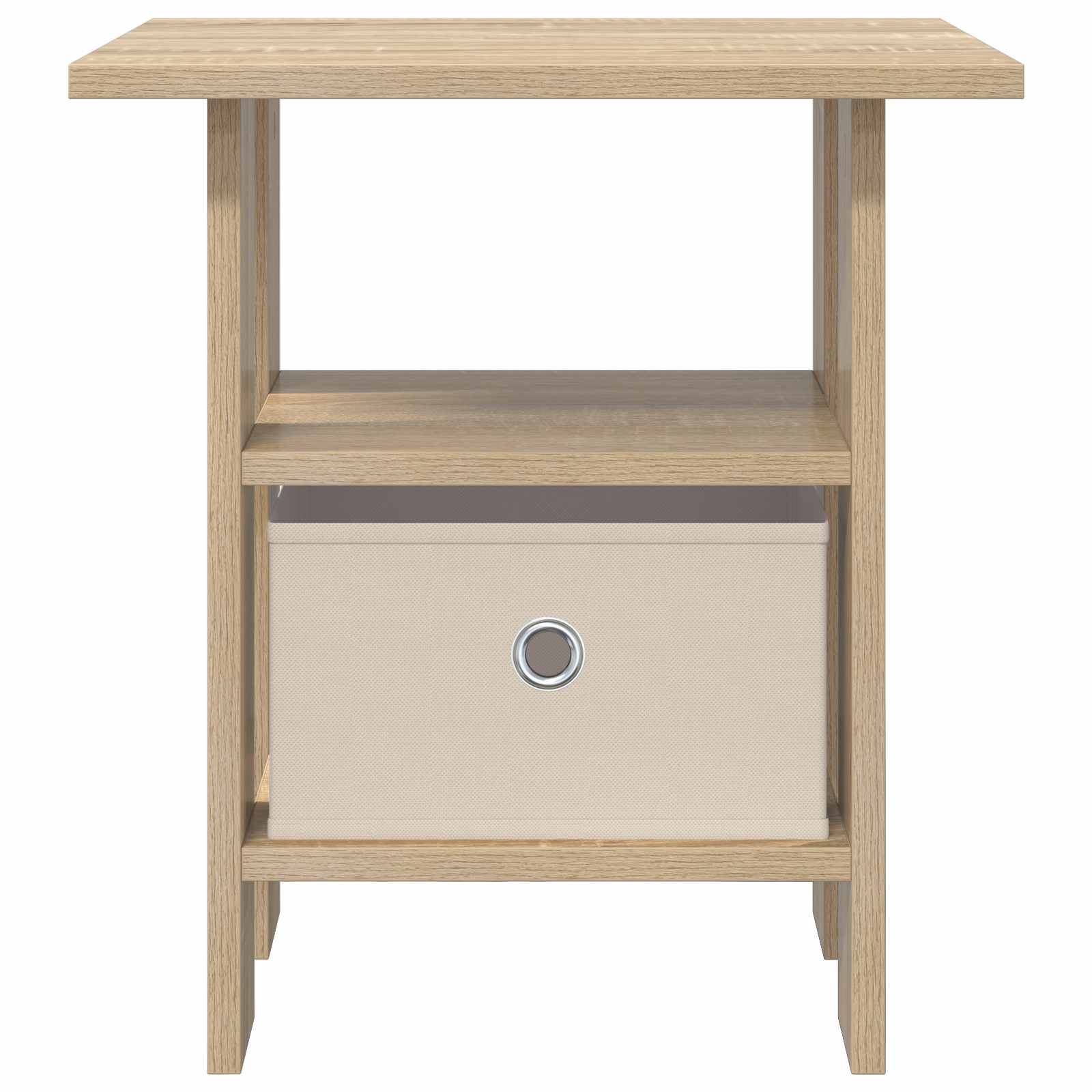 Nachtkastje met lade Sonoma Eiken 41 x 40 x 45 cm Bewerkt hout