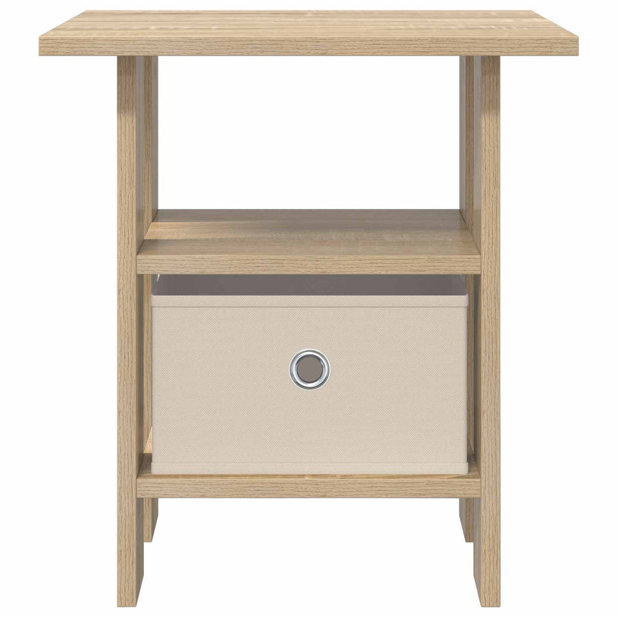 Nachtkastje met lade Sonoma Eiken 41 x 40 x 45 cm Bewerkt hout