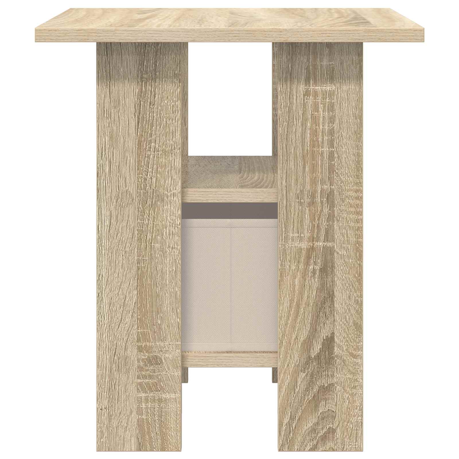 Nachtkastje met lade Sonoma Eiken 41 x 40 x 45 cm Bewerkt hout
