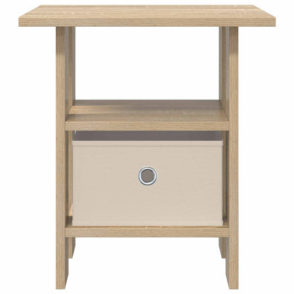 Nachtkastje 2 pcs Sonoma Eiken 41 x 40 x 45 cm Bewerkt hout