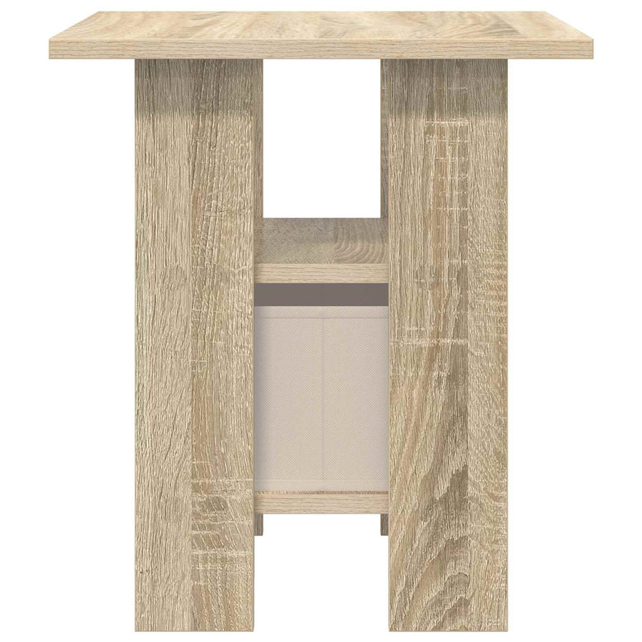 Nachtkastje 2 pcs Sonoma Eiken 41 x 40 x 45 cm Bewerkt hout