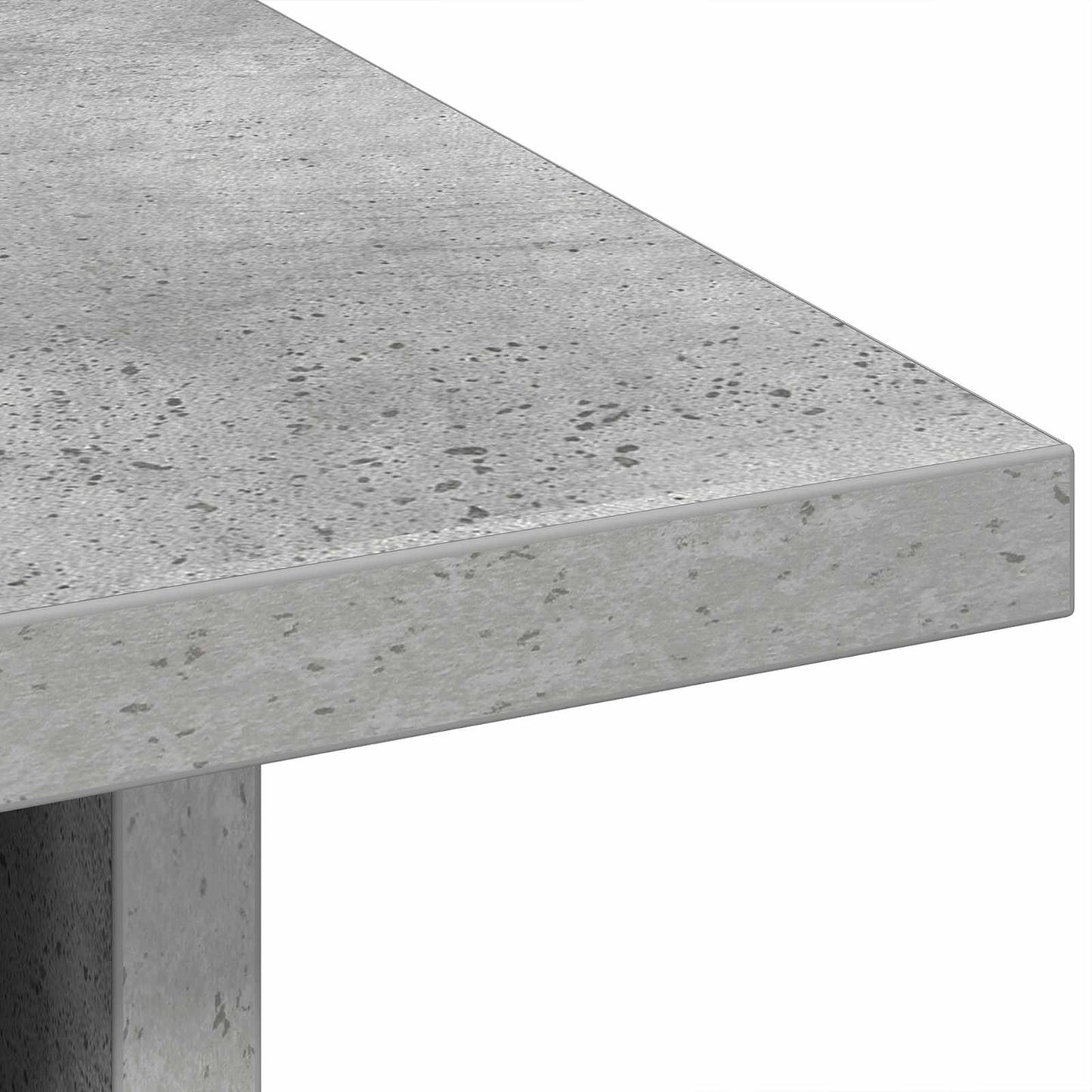 Nachtkastje met lade Beton Grijs 41 x 40 x 45 cm Bewerkt hout