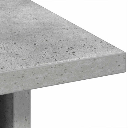 Nachtkastje met lade Beton Grijs 41 x 40 x 45 cm Bewerkt hout