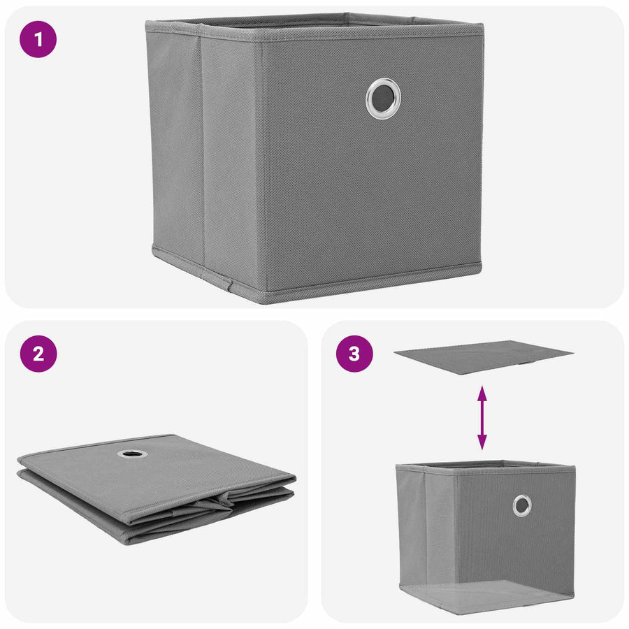 Nachtkastje met lade Beton Grijs 41 x 40 x 45 cm Bewerkt hout
