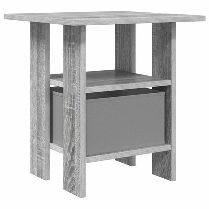 Nachtkastje 2 pcs Grijs Sonoma 41 x 40 x 45 cm Bewerkt hout