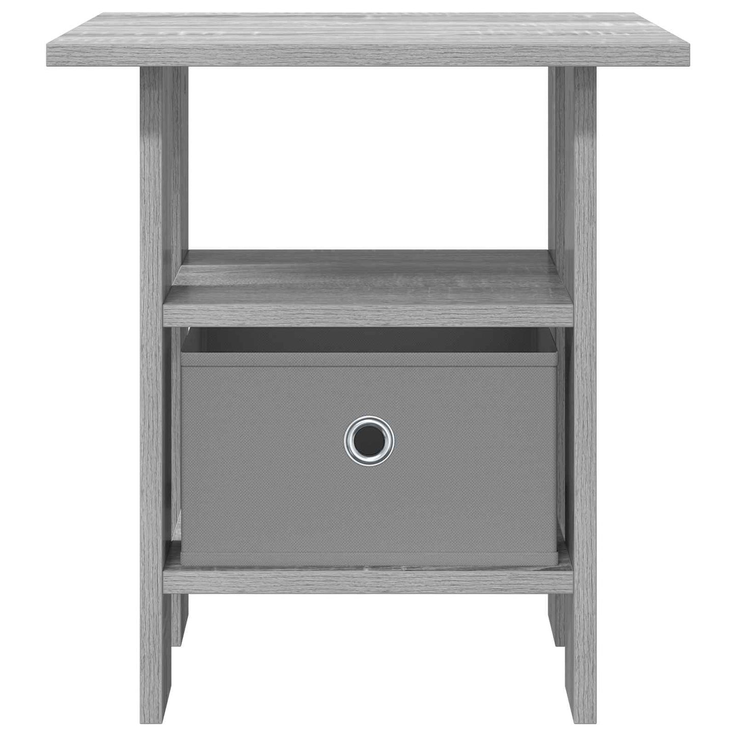 Nachtkastje 2 pcs Grijs Sonoma 41 x 40 x 45 cm Bewerkt hout