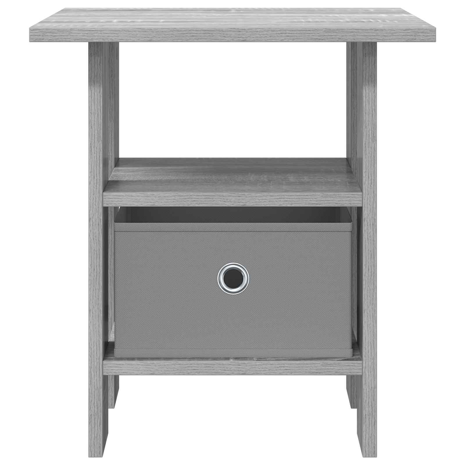 Nachtkastje 2 pcs Grijs Sonoma 41 x 40 x 45 cm Bewerkt hout