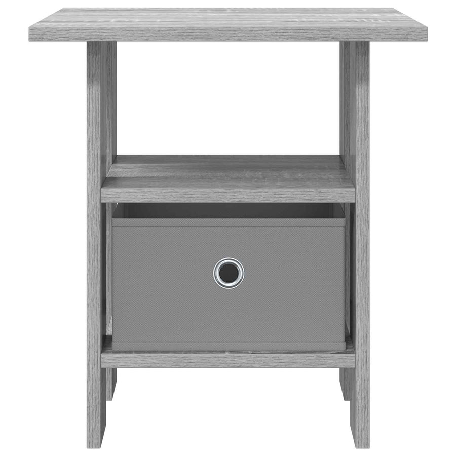 Nachtkastje 2 pcs Grijs Sonoma 41 x 40 x 45 cm Bewerkt hout