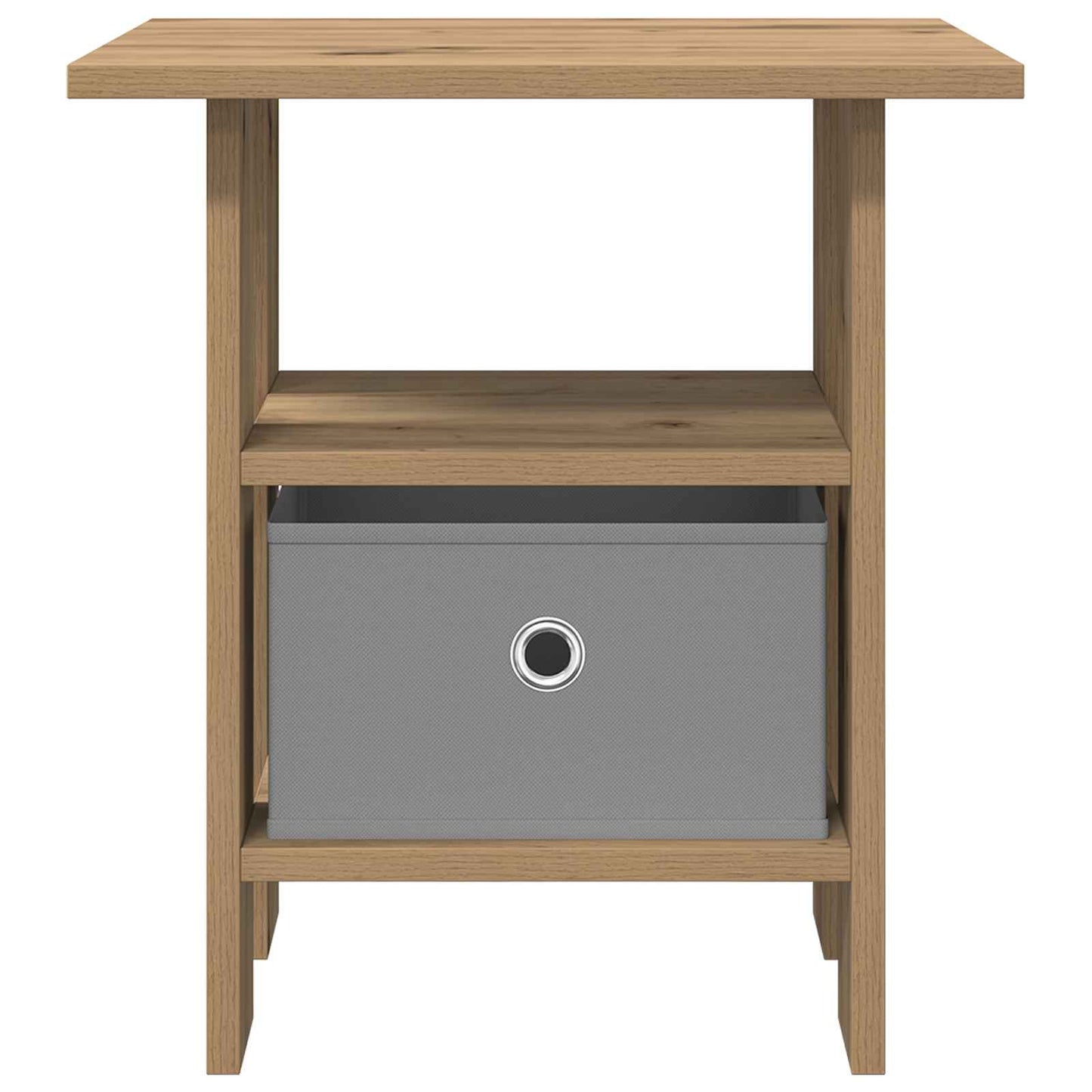 Nachtkastje met lade Artisan Eiken 41 x 40 x 45 cm Bewerkt hout