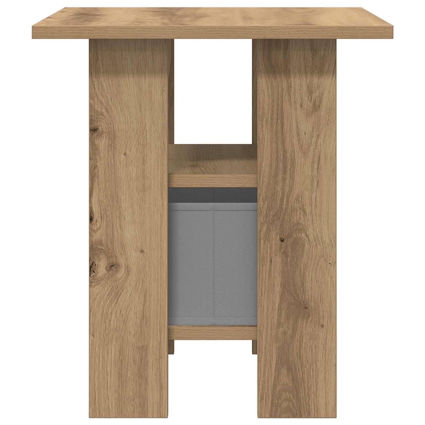 Nachtkastje met lade Artisan Eiken 41 x 40 x 45 cm Bewerkt hout