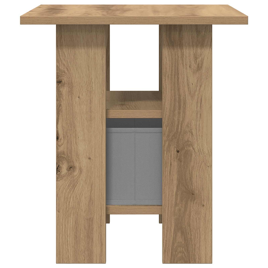 Nachtkastje met lade Artisan Eiken 41 x 40 x 45 cm Bewerkt hout
