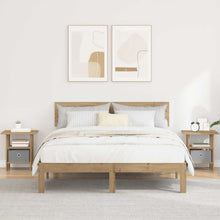 Nachtkastje 2 pcs Artisan Eiken 41 x 40 x 45 cm Bewerkt hout